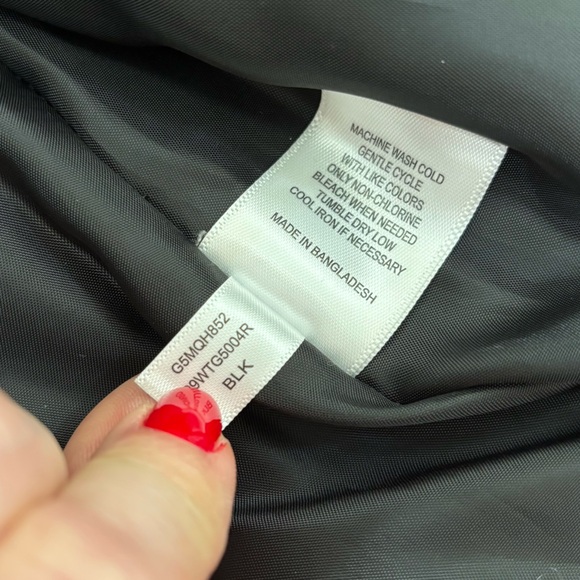 NWT GH Bass & CO Quilted Black Barn Jacket - Picture 5 of 14